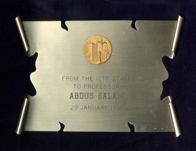 1991 - Staff, International Centre for Theoretical Physics: On the Occasion of Abdus Salam's 65th Birthday - small