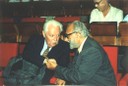 With Claudio Villi, President of the 'Consorzio per la Fisica', 1991 - thumbnail
