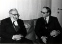 With Hans Blix, IAEA Director General, 1981 - thumbnail