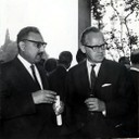 With Sigvard Eklund, IAEA Director General, 1964 - thumbnail